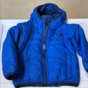 Boy’s Reversible The North Face Blue Puffer Jacket